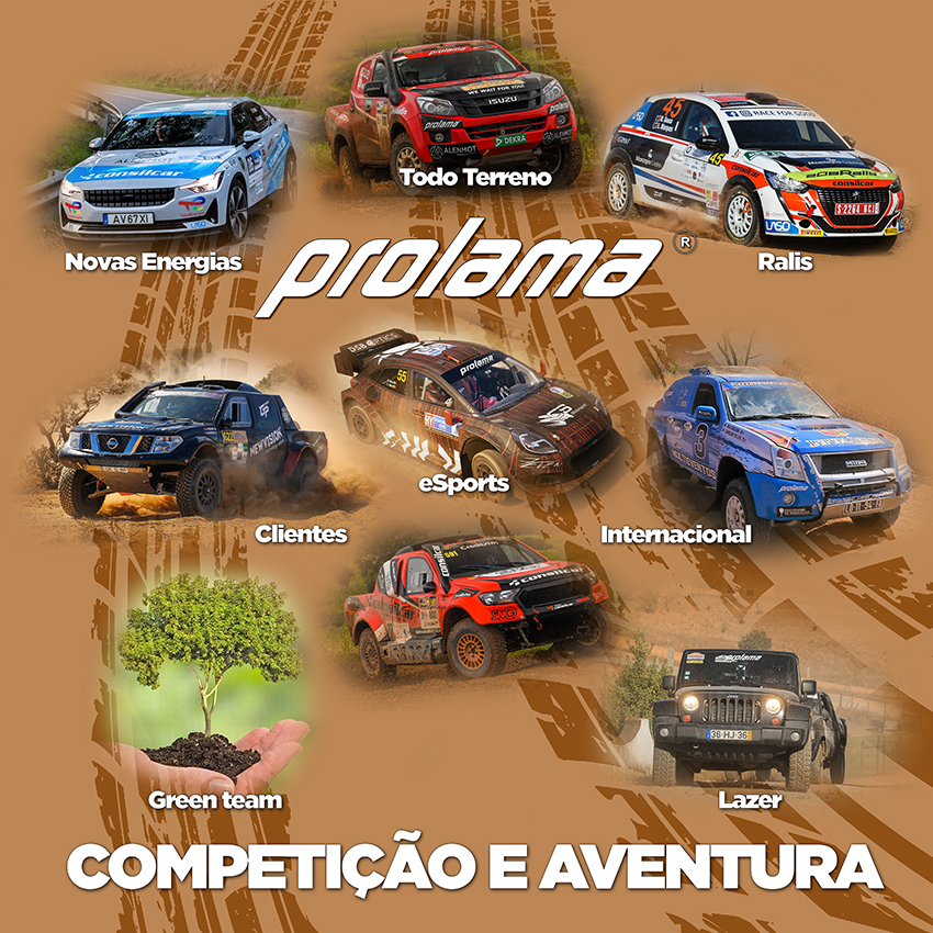 Universo da Prolama: competição, todo-o-terreno, ralis, novas energias, clientes, lazer e Green Team